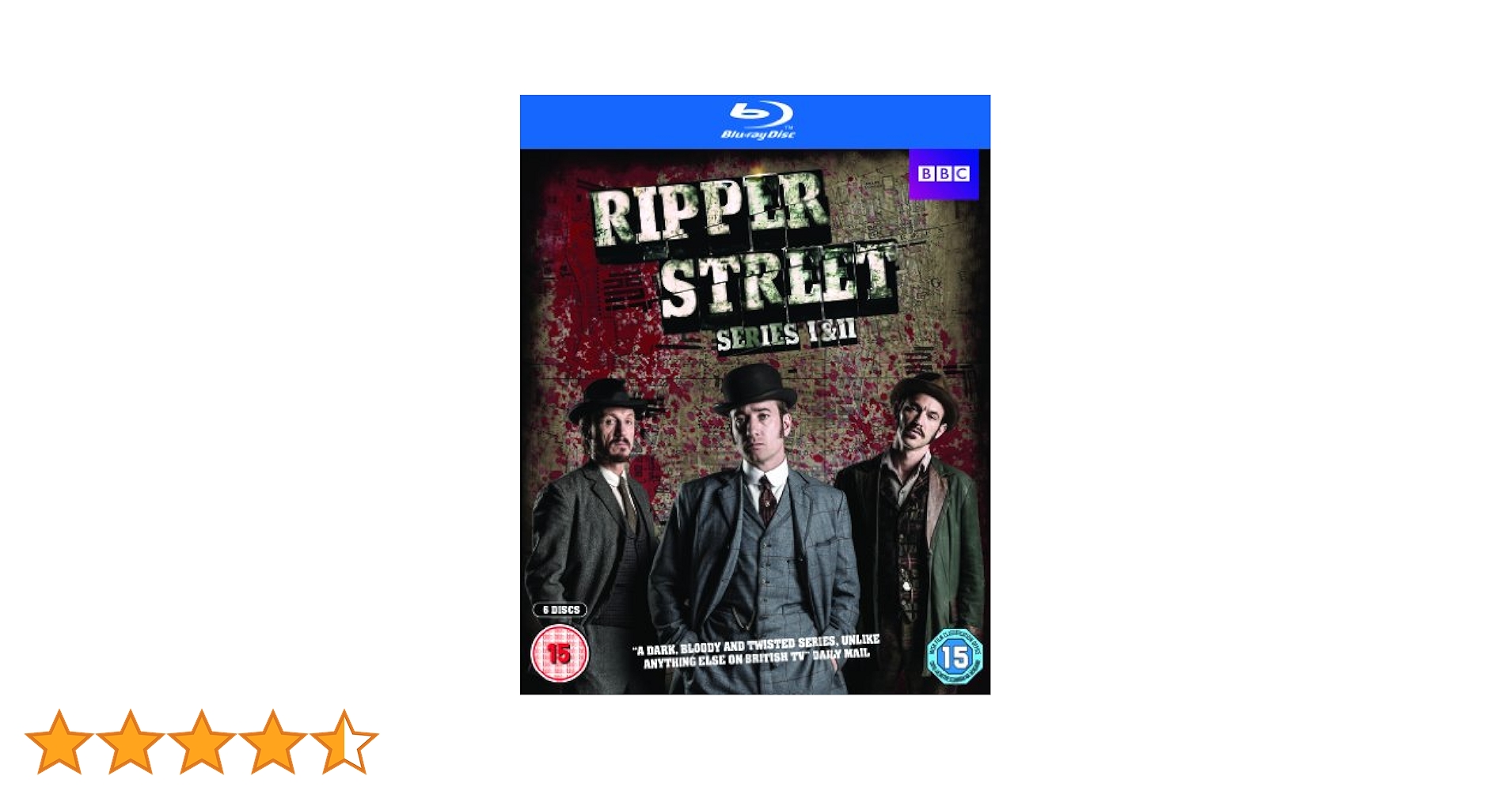 Amazon.co.jp: Ripper Street-Complete Series 1 & 2 [Blu-ray